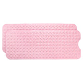 Kuber Industries Bath Mat | PVC Bathroom Mat | Shower Bath Mat | Floor Tub Mat | Bathroom Mud Mat | Anti-Skid Shower Bathroom Mat | M-YSD-40C |Pack of 2| Pink